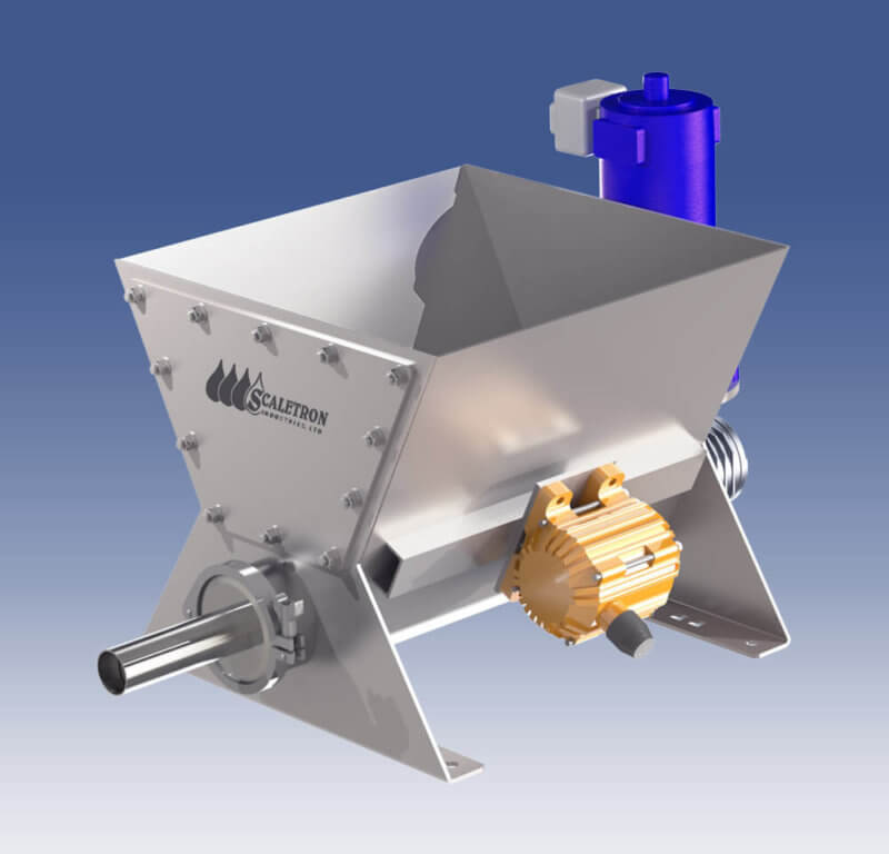 Air-tight Volumetric Feeder with Build-in Agitator & Stainless Steel  Hopper- EQ-PF-1S